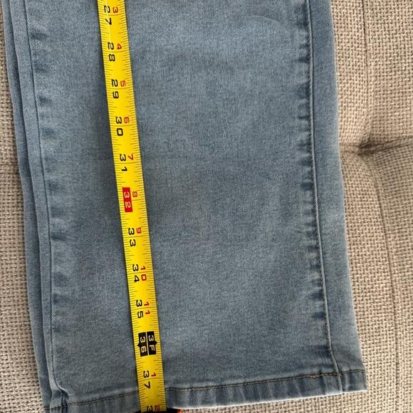 Women's Light Blue Flare Jeans - Picture 12 of 12